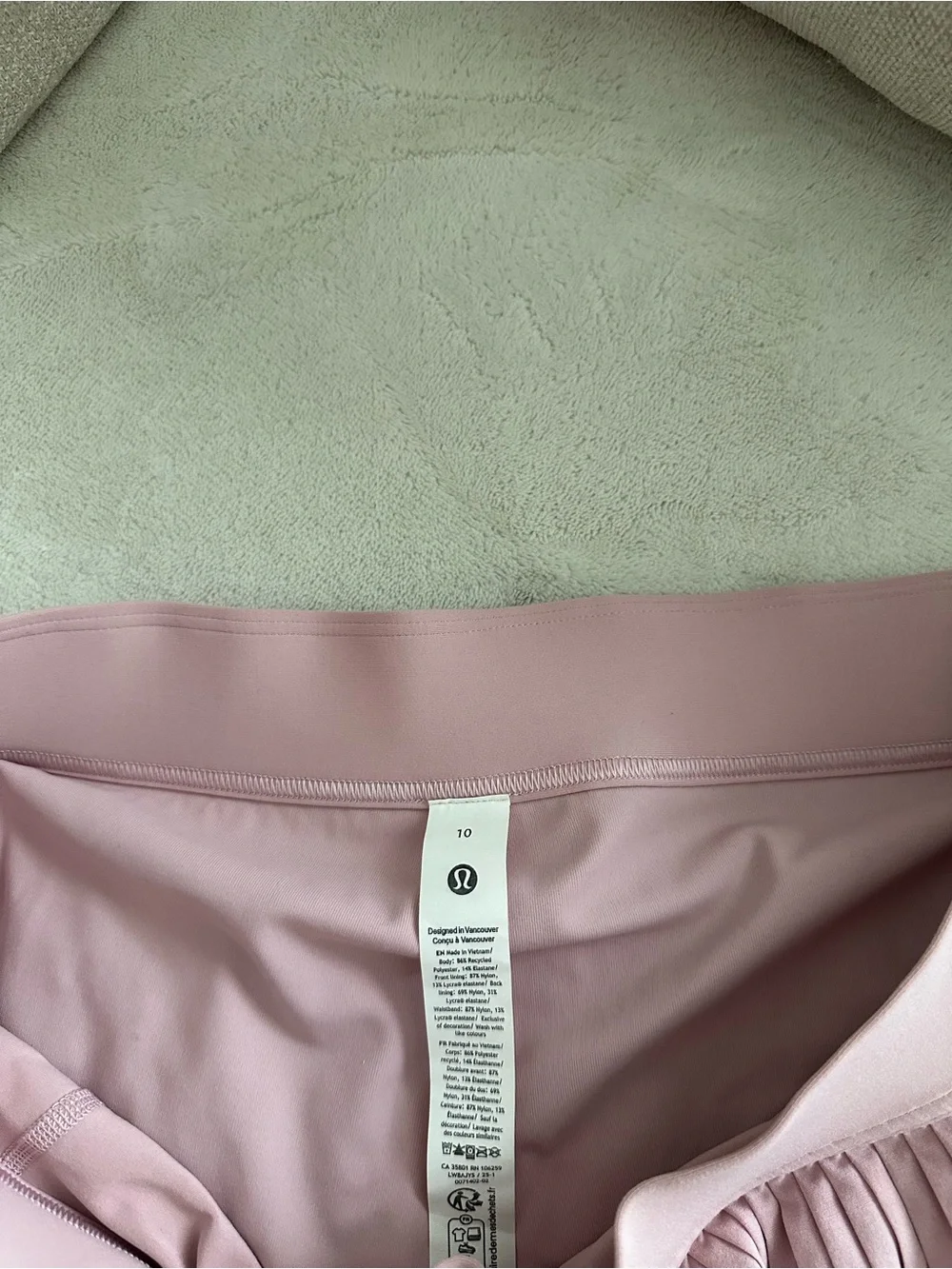 lululemon athletica High Rise Varsity Pleated Tennis Skirt